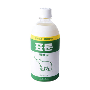 Gompyo Bear Makgeolli 곰표x표문 막걸리 熊表 韓國生米酒