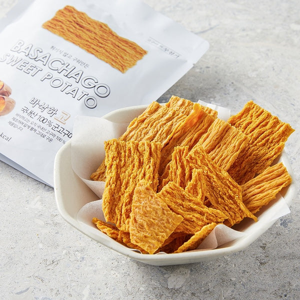 [BASACHAGO] Sweet Potato Chips 바삭하고 고구마칩 (40g)
