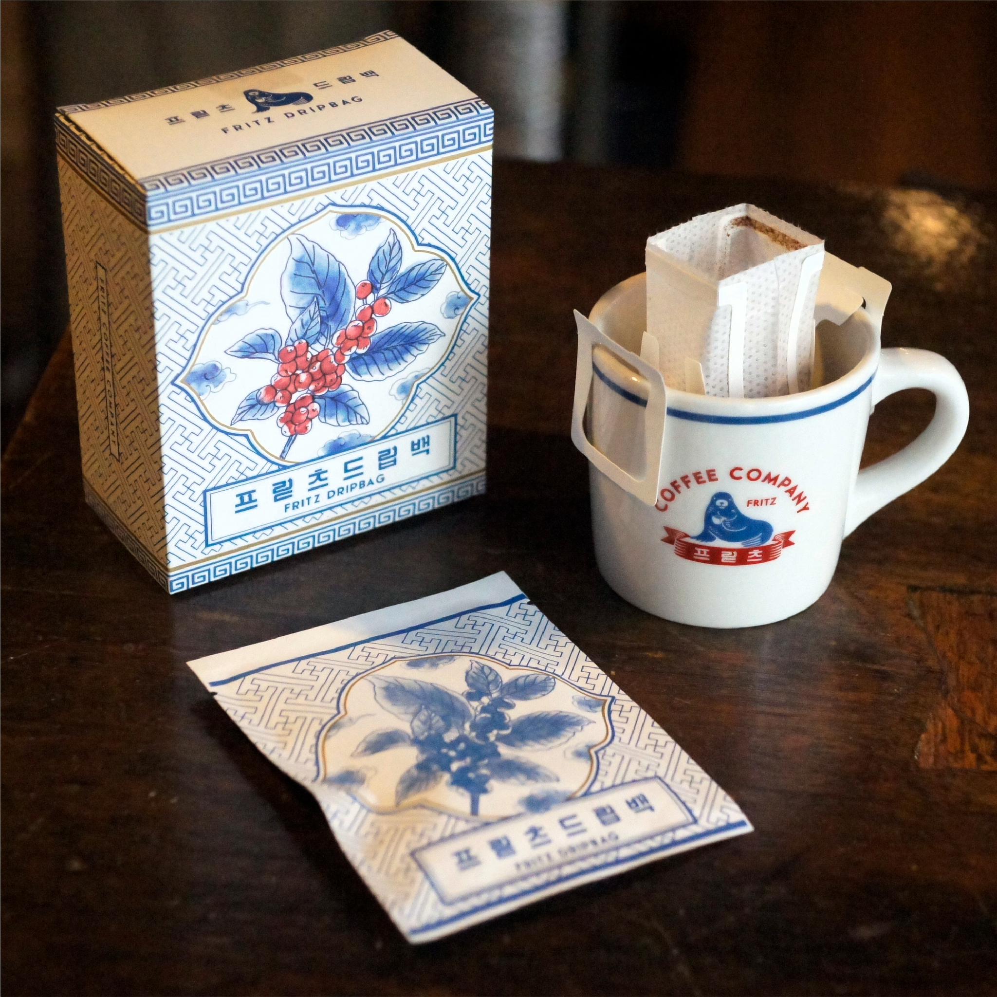 Fritz Drip Bag Coffee 프릳츠 드립백 커피 6개입 (72g, 12g x 6ea)