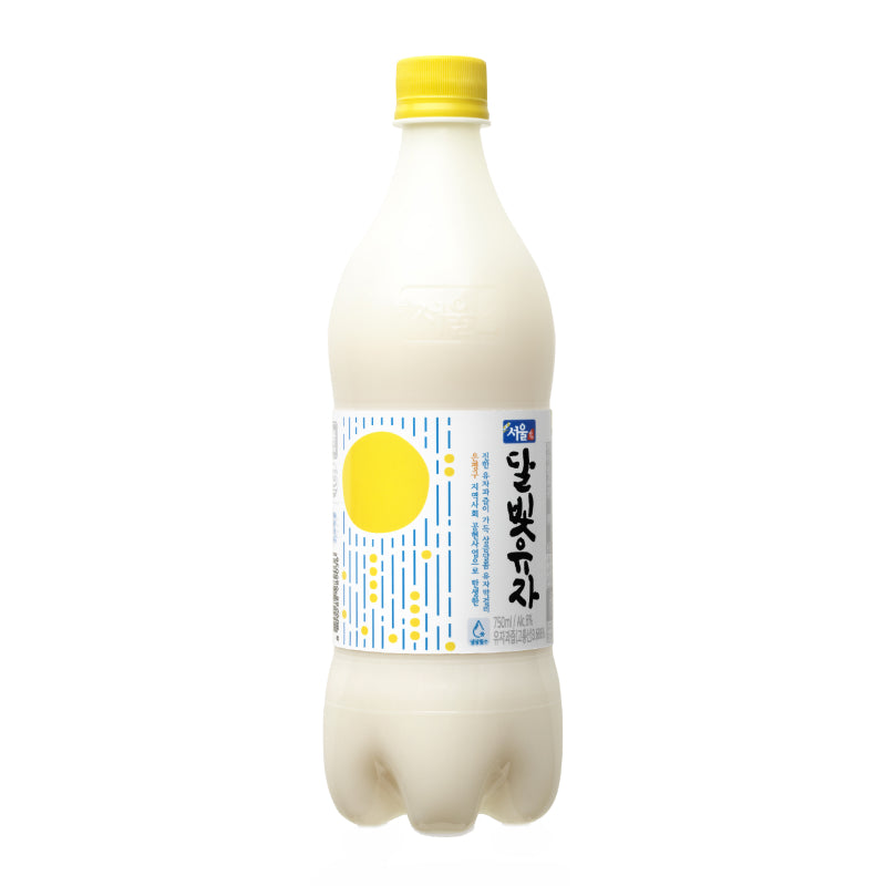 Moonlight Yuzu Makgeolli 달빛유자 막걸리 柚子生米酒