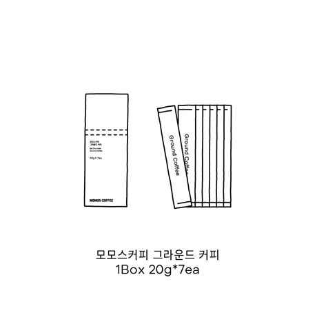 Ground Coffee Bean Stick - Es chocolat (20g x 7ea)